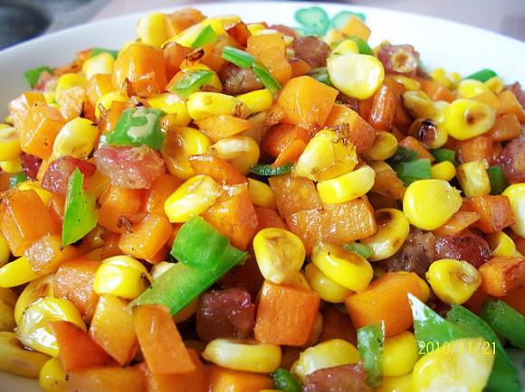 家常炒玉米豆(炒玉米豆的功效与作用)