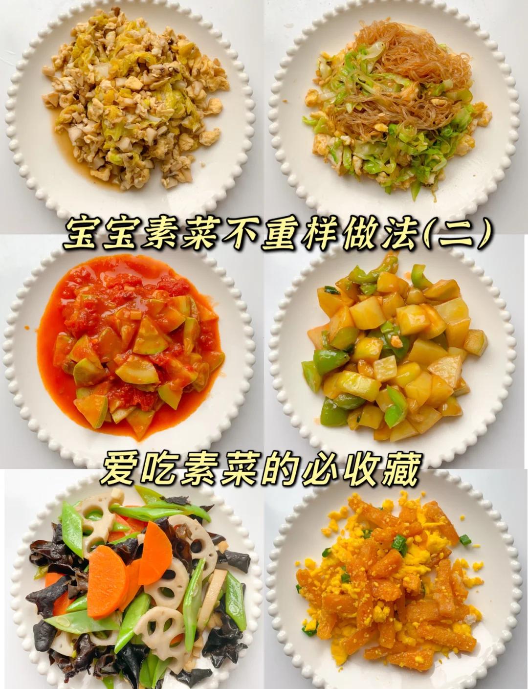 素菜大全及做法(素菜的100种做法大全窍门)